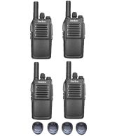 Set van 4 Inrico T526 IP54 4G LTE POC Zello Portofoons OP=OP