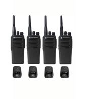 Set van 4 Motorola DP1400 UHF DMR IP54 5Watt met tafellader