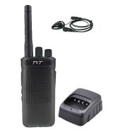 TYT TC-19 UHF IP54 10watt portofoon met D-shape oortje