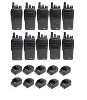 Set van 10 Wouxun KG-D828 Dualband DMR Tier2 portofoons 5Watt IP55