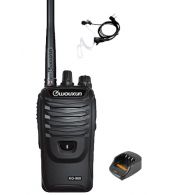 Wouxun KG-968 UHF portofoons IP66 10Watt met beveiliging oortje