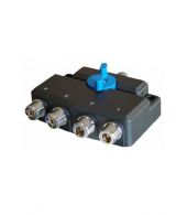 K-PO AV-SW-N-2M2N 4-Poorts Coax Switch N-Female naar 2x PL-Female en 2x N-Female