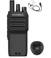 Motorola R2 UHF Analoog IP55 5Watt met tafellader en beveiligingoortje