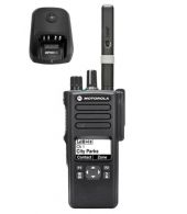 Motorola DP4600E Enhanced UHF DMR IP68 5watt met tafellader OP=OP