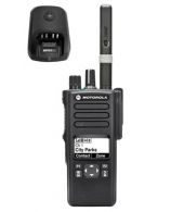 Motorola DP4601E Enhanced VHF DMR IP68 5watt met tafellader
