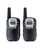 Set van 2 Retevis RT388 walkie talkies zwart