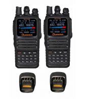 Set van 2 Wouxun KG-UV8H Dualband VHF en UHF IP66 10watt portofoons