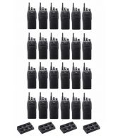 Set van 24 Icom IC-F29SR2 UHF PMR446 IP67 Waterdicht met multilader