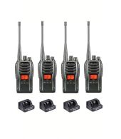 Set van 4 Midland G13 UHF PMR446 Portofoons