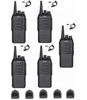 Set van 5 TYT TC-3000A UHF IP55 10Watt met beveiligingoortje