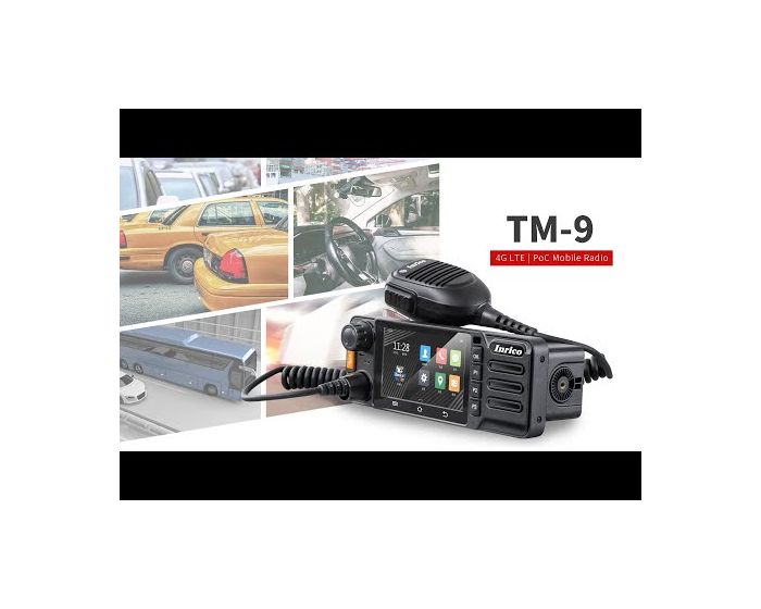 INRICO TM9 : Radio mobile 4G LTE PoC WIFI pour voiture